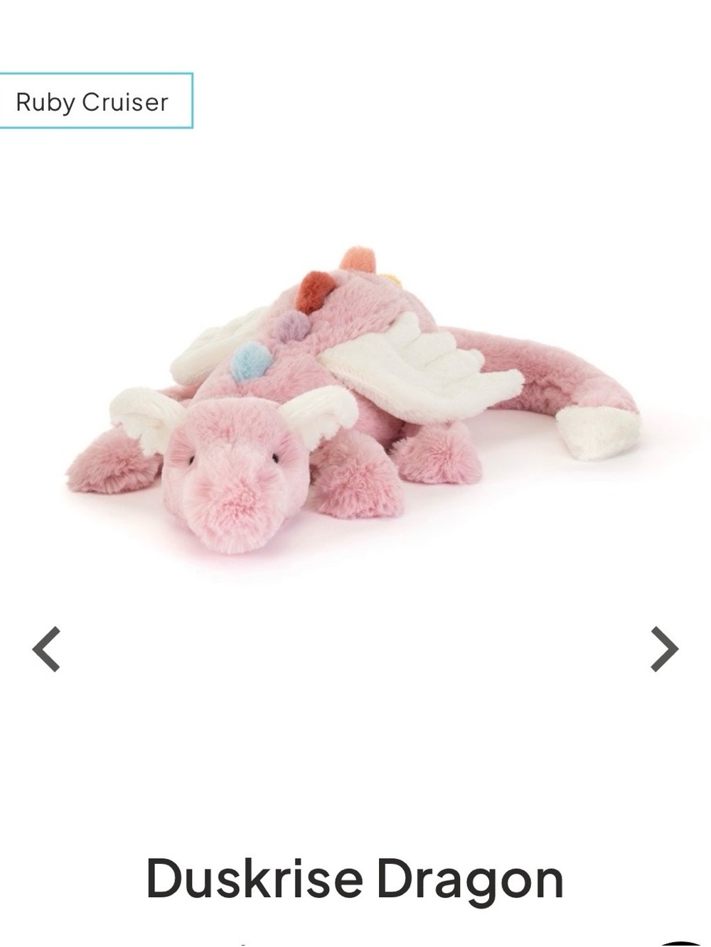 Jellycat Duskrise Dragon